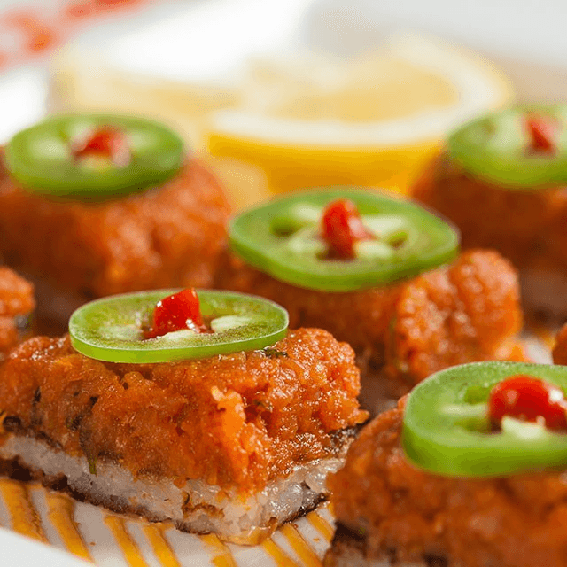 Crispy Rice Spicy Tuna (AP).