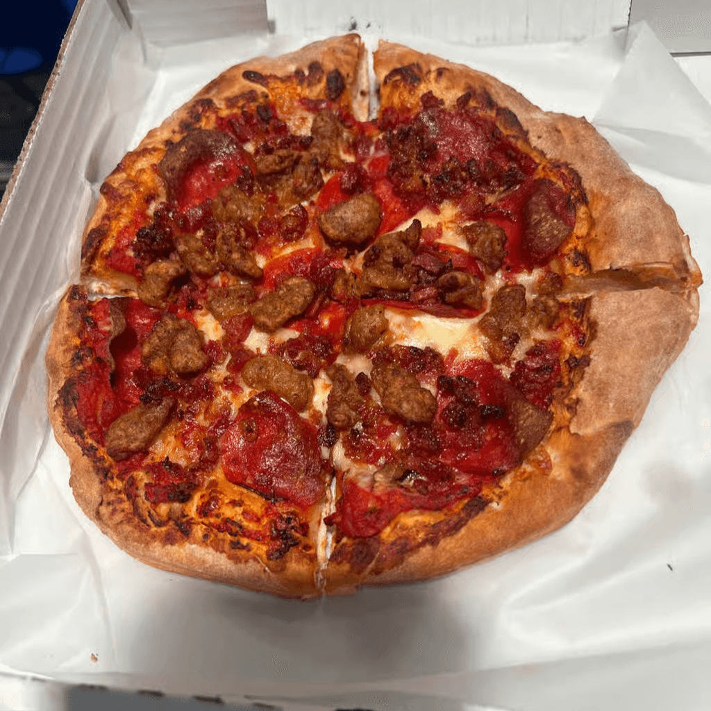 The Carnivore Pizza.