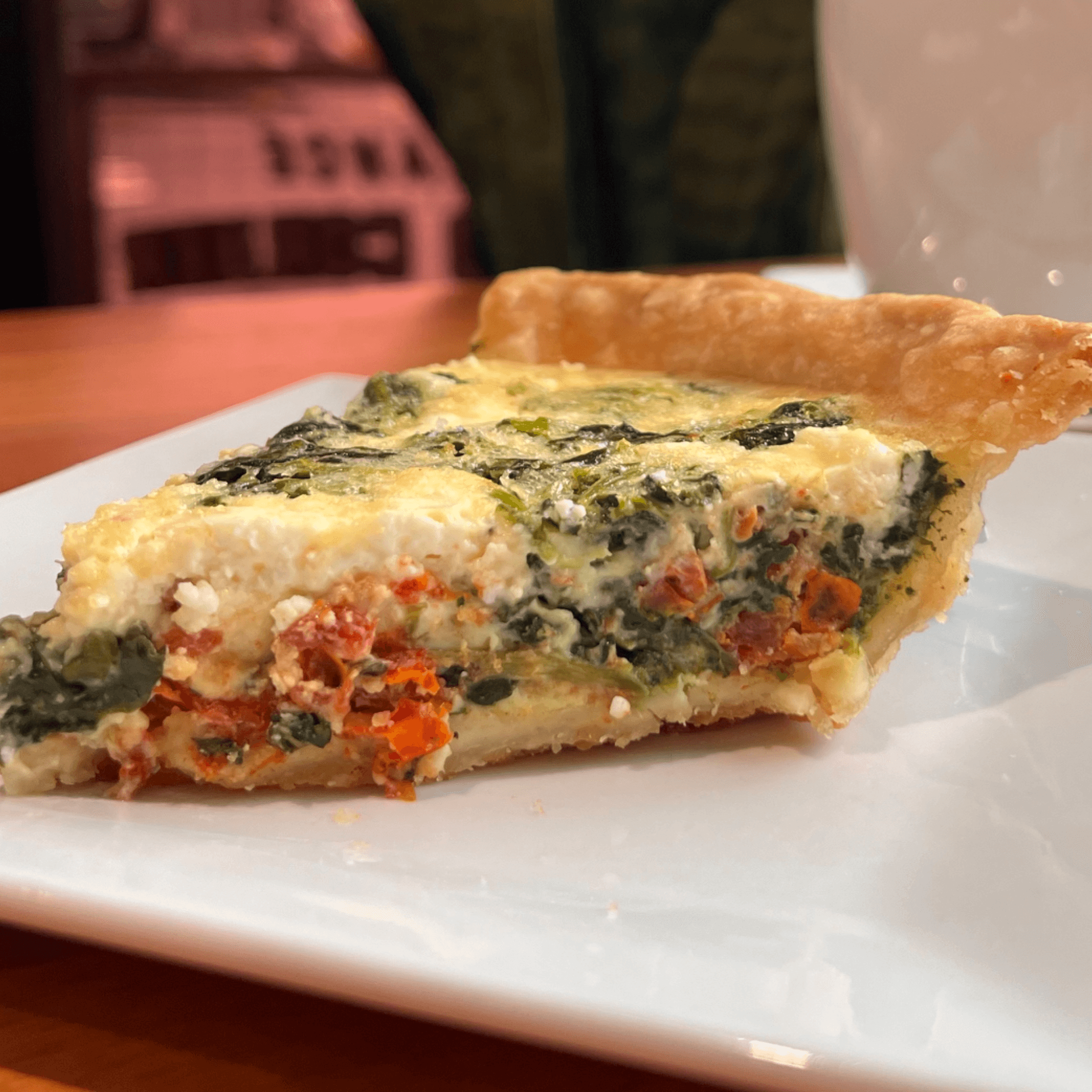 Quiche - Serves 6-8.
