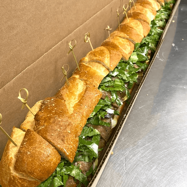 Catering - The 3-Foot Monty Sandwich.