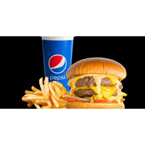 Double Cheese Burger Combo.