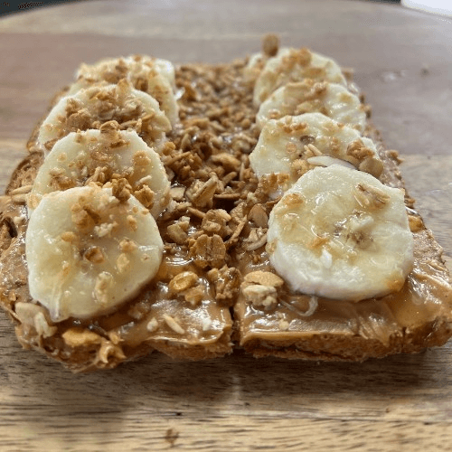 Peanut Butter Banana Toast