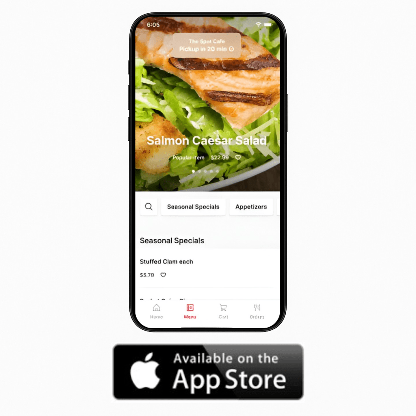 Grab our iOS App, Your Flavor On the Go