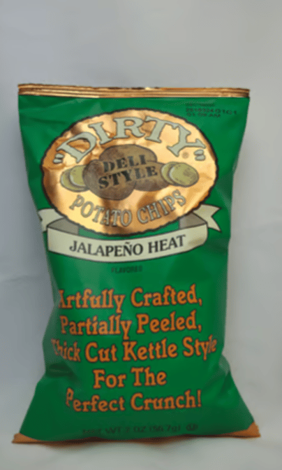Dirty Potato Chips - Jalapeño.