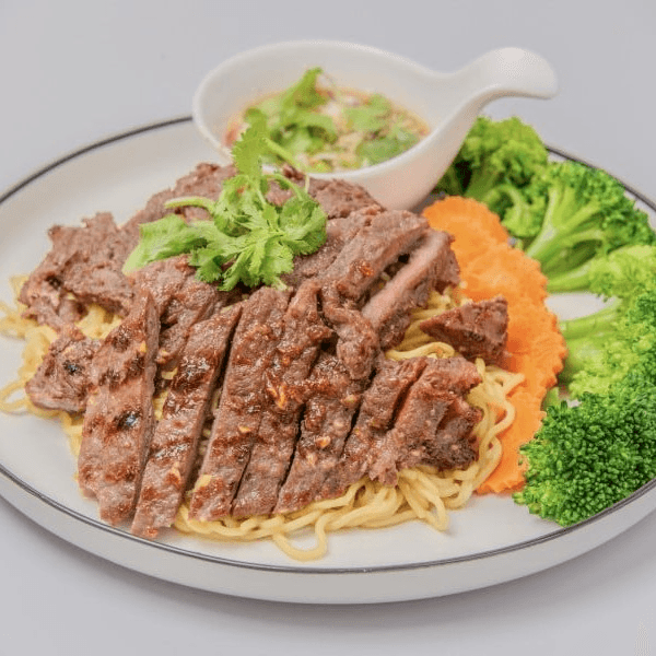 Ribeye Garlic Noodles.