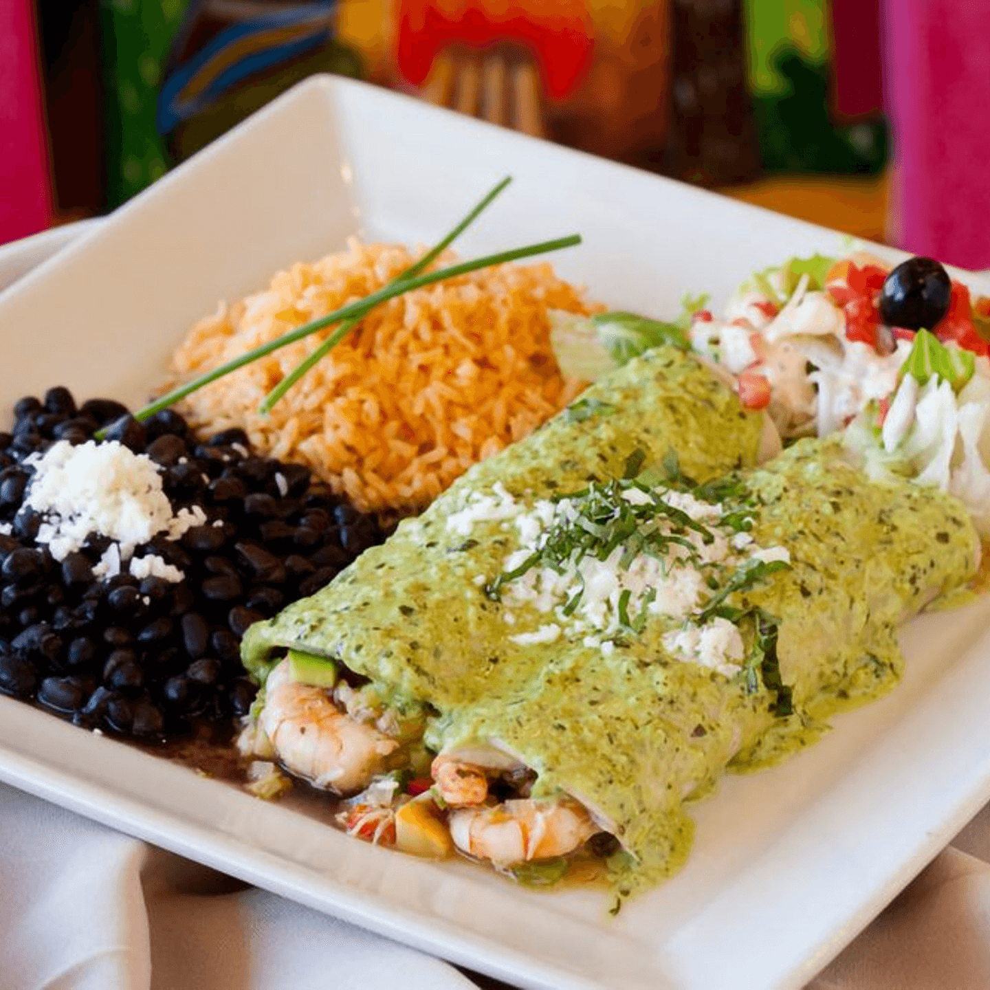 Savor the Splendor of Shrimp and Crab Enchiladas