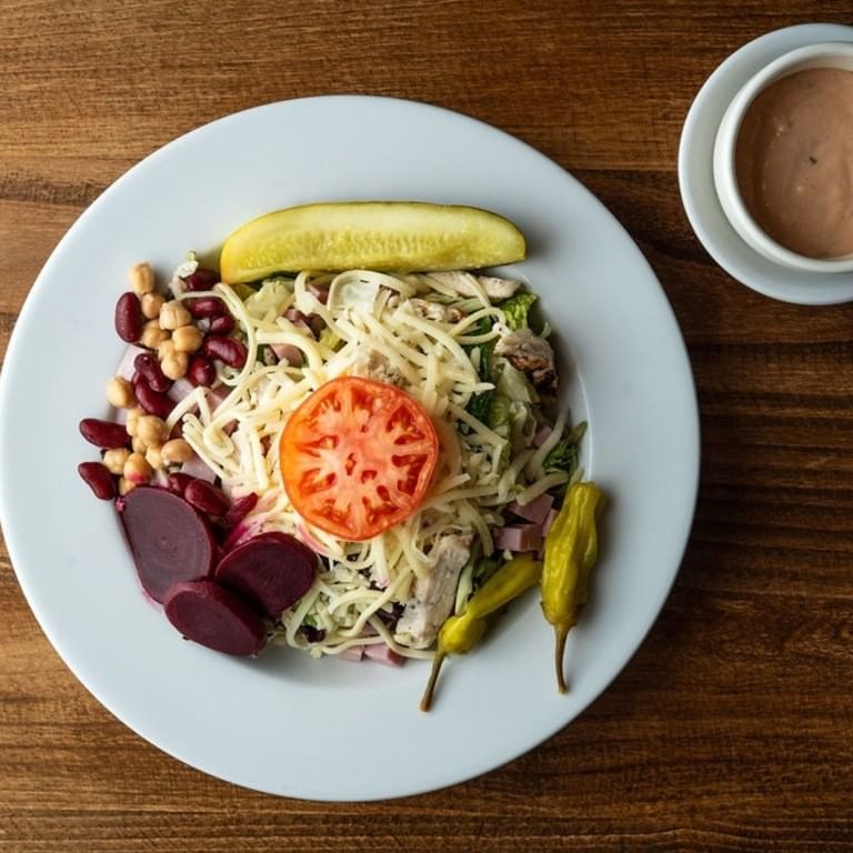 Vegetarian Chef Salad.