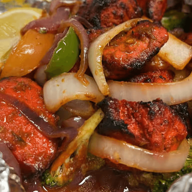 Tandoori chicken tikka.