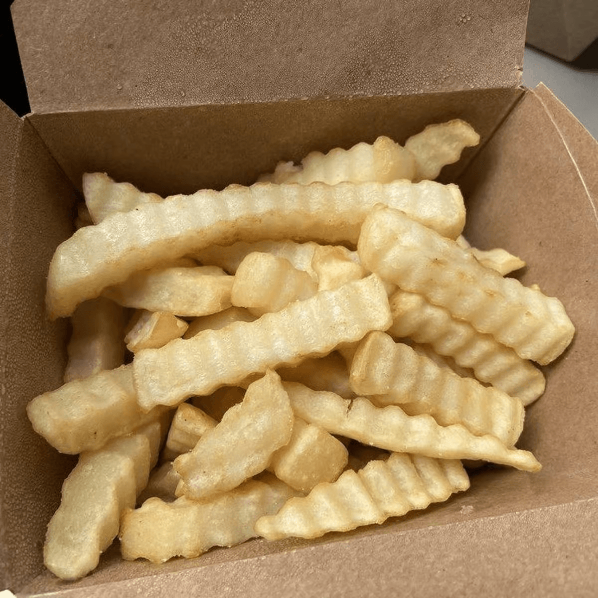 Crinkle fries.