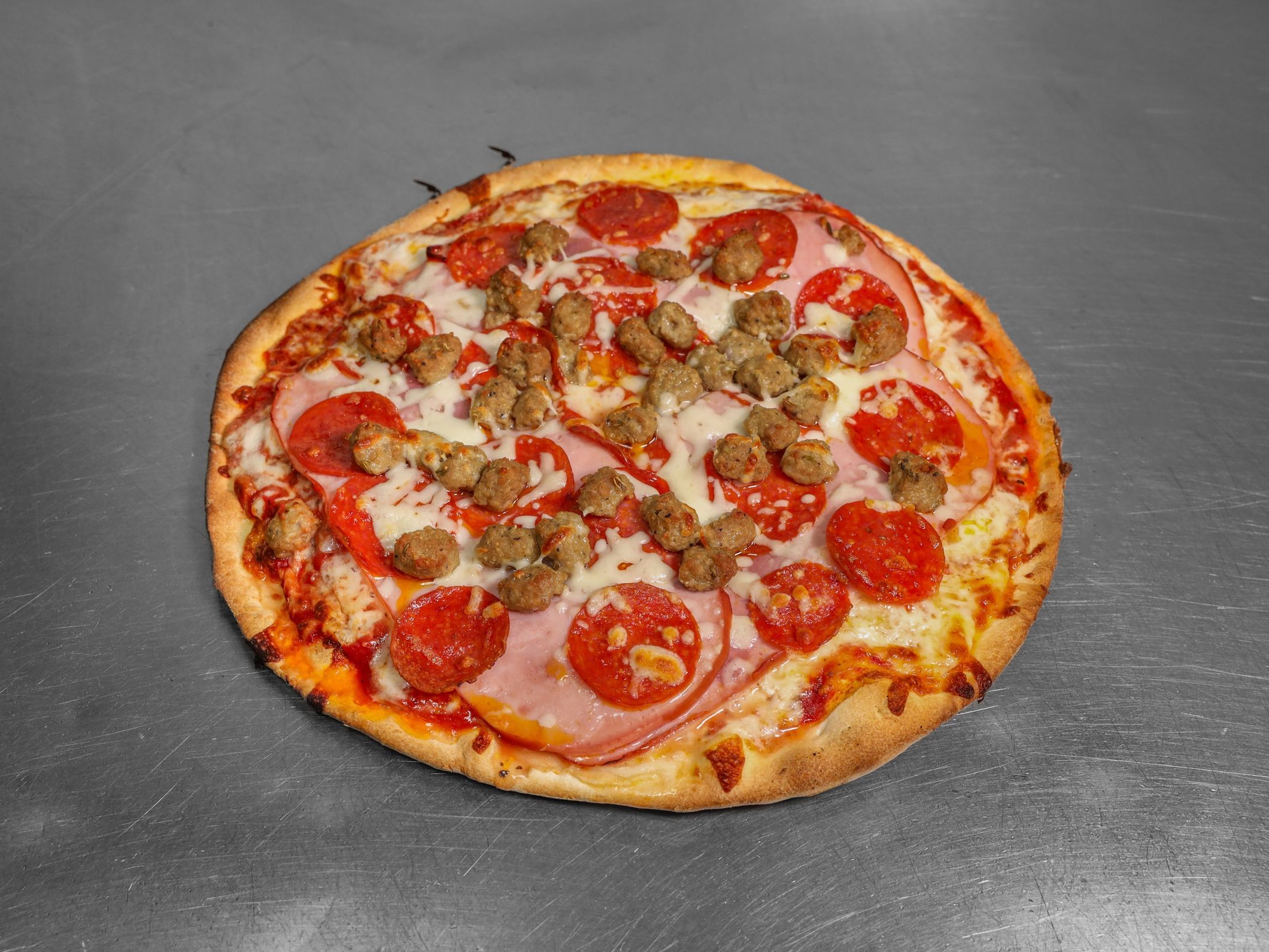 Medium Build Your Own 1 Topping Pizza.