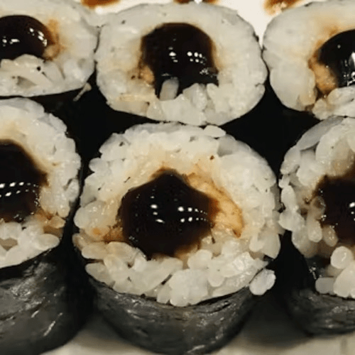 Eel Sushi Roll.