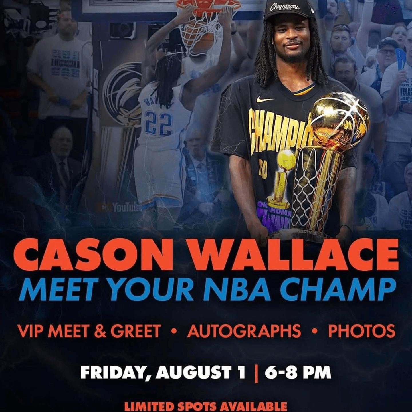 Cason Wallace Signing & Meet and Greet