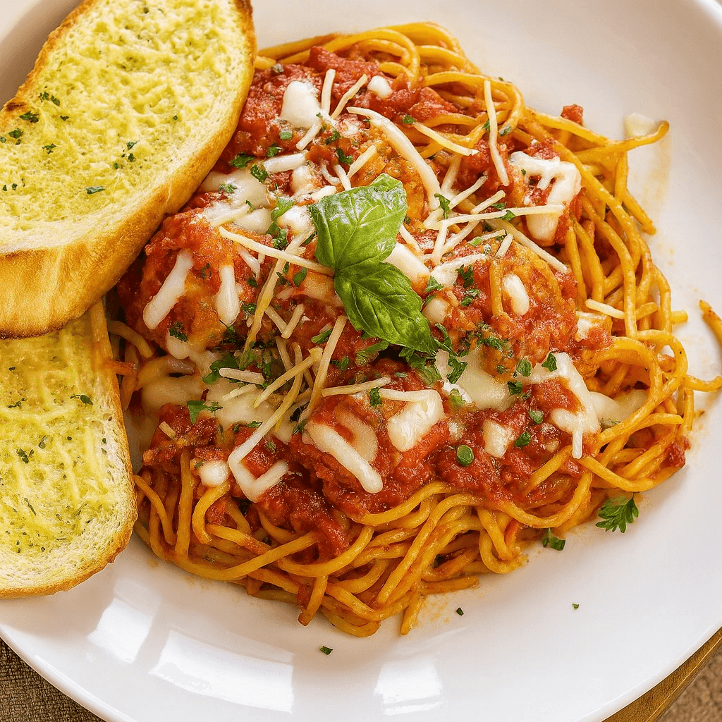 Pick a pasta and sauce.