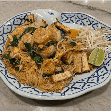 Mee Kha Tee (Coconut Noodles).