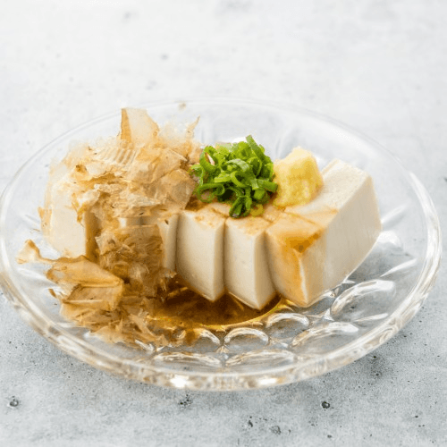 Cold Tofu (Shoyu Ginger).