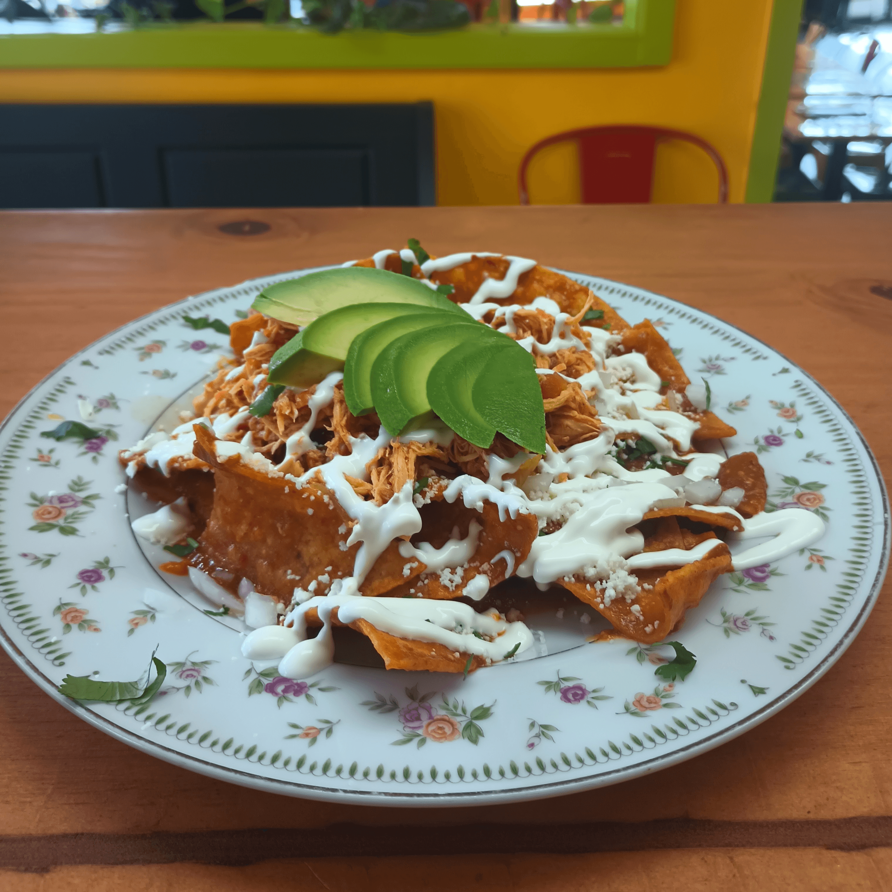 Chilaquiles.