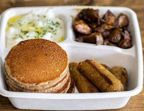 Soy Free Pancake Breakfast.