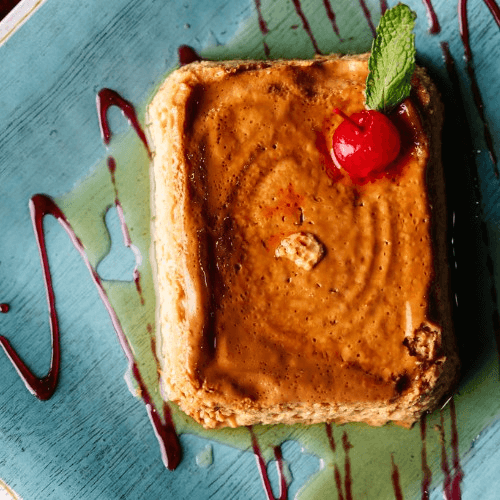 Flan.