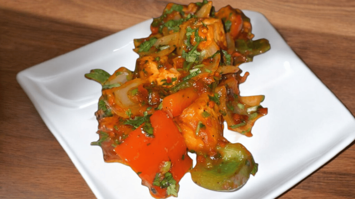 Chili Paneer.