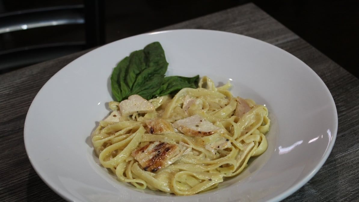 Fettuccini Alfredo.