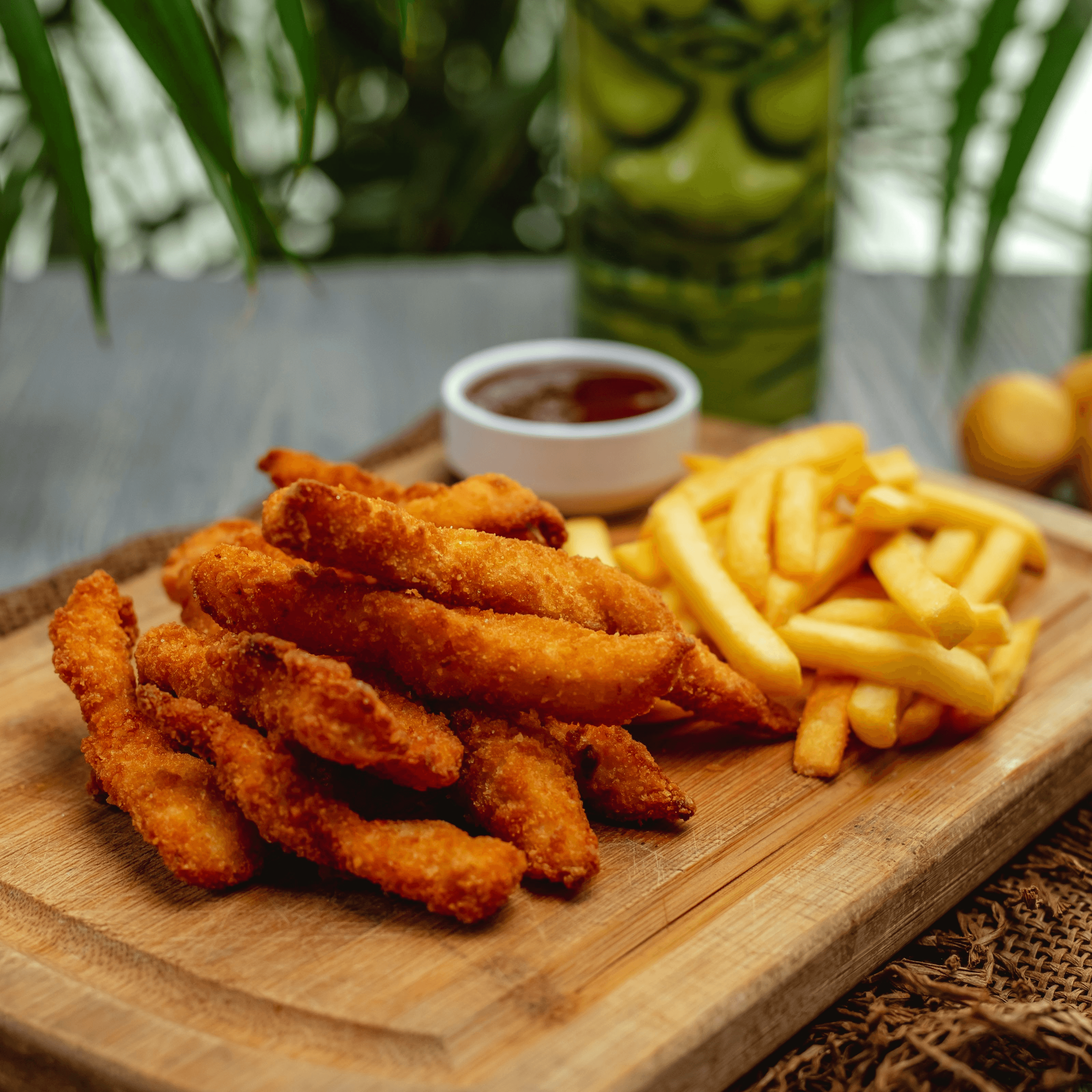 Chicken Fingers and Fries.