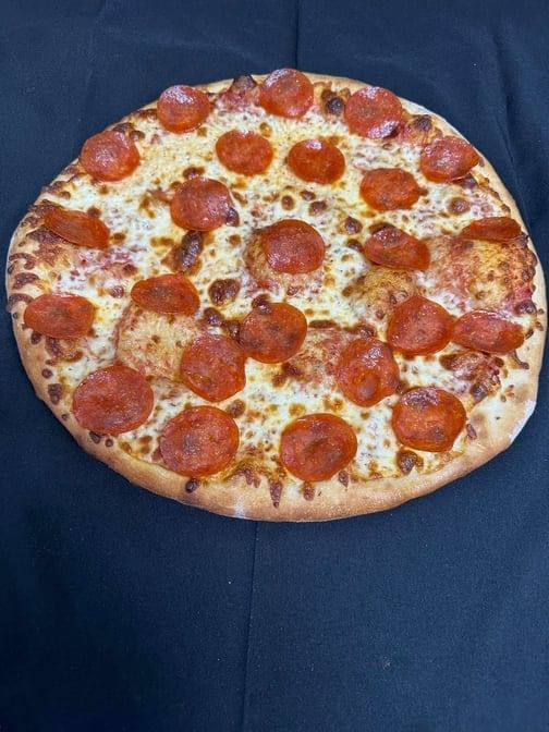 Large Pepperoni Pizza.