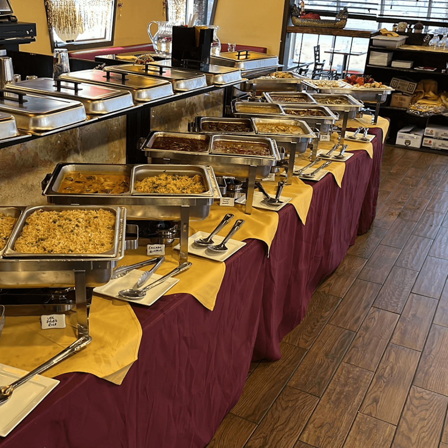 A Buffet with Options for Everyone