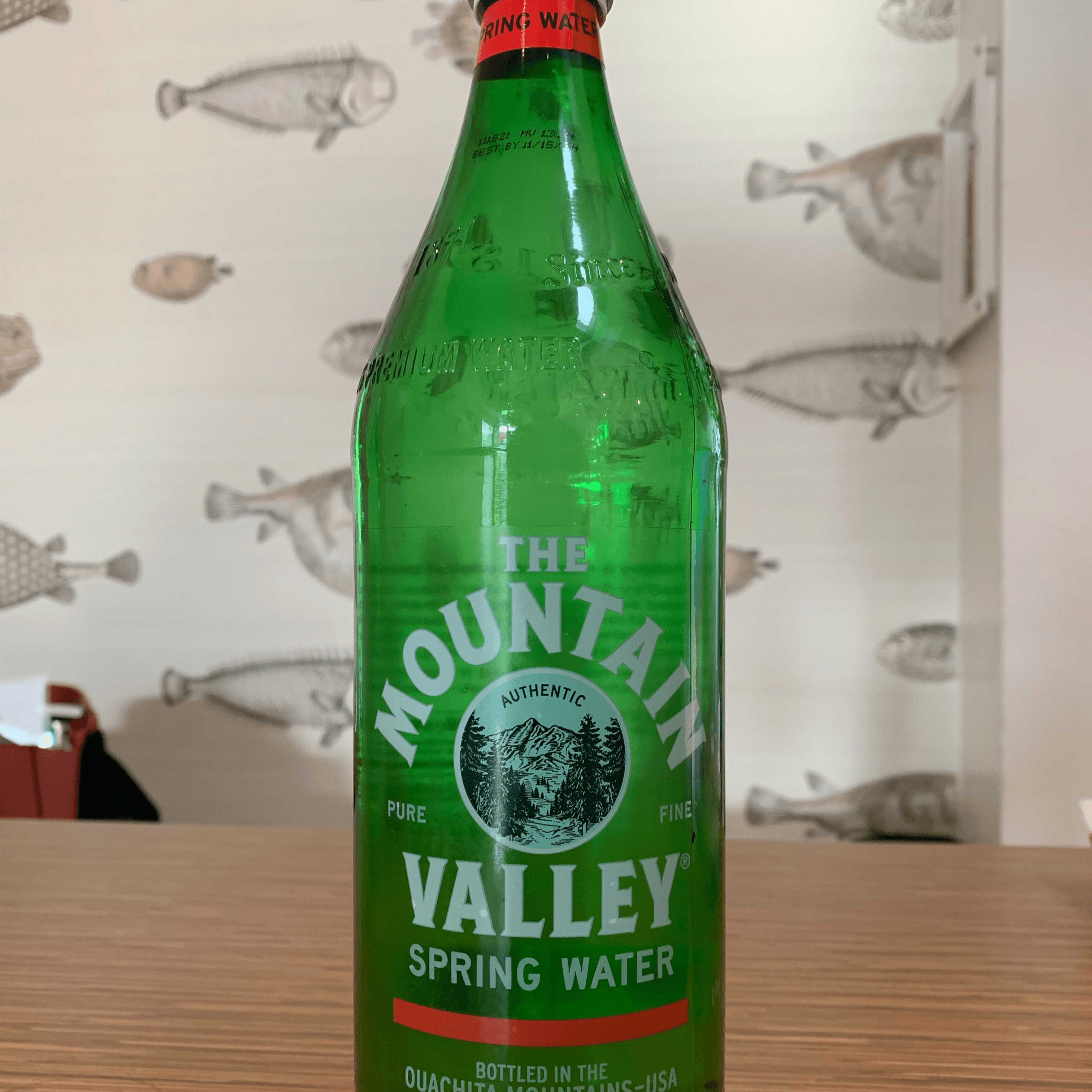 1L Mountain Valley Spring Water.