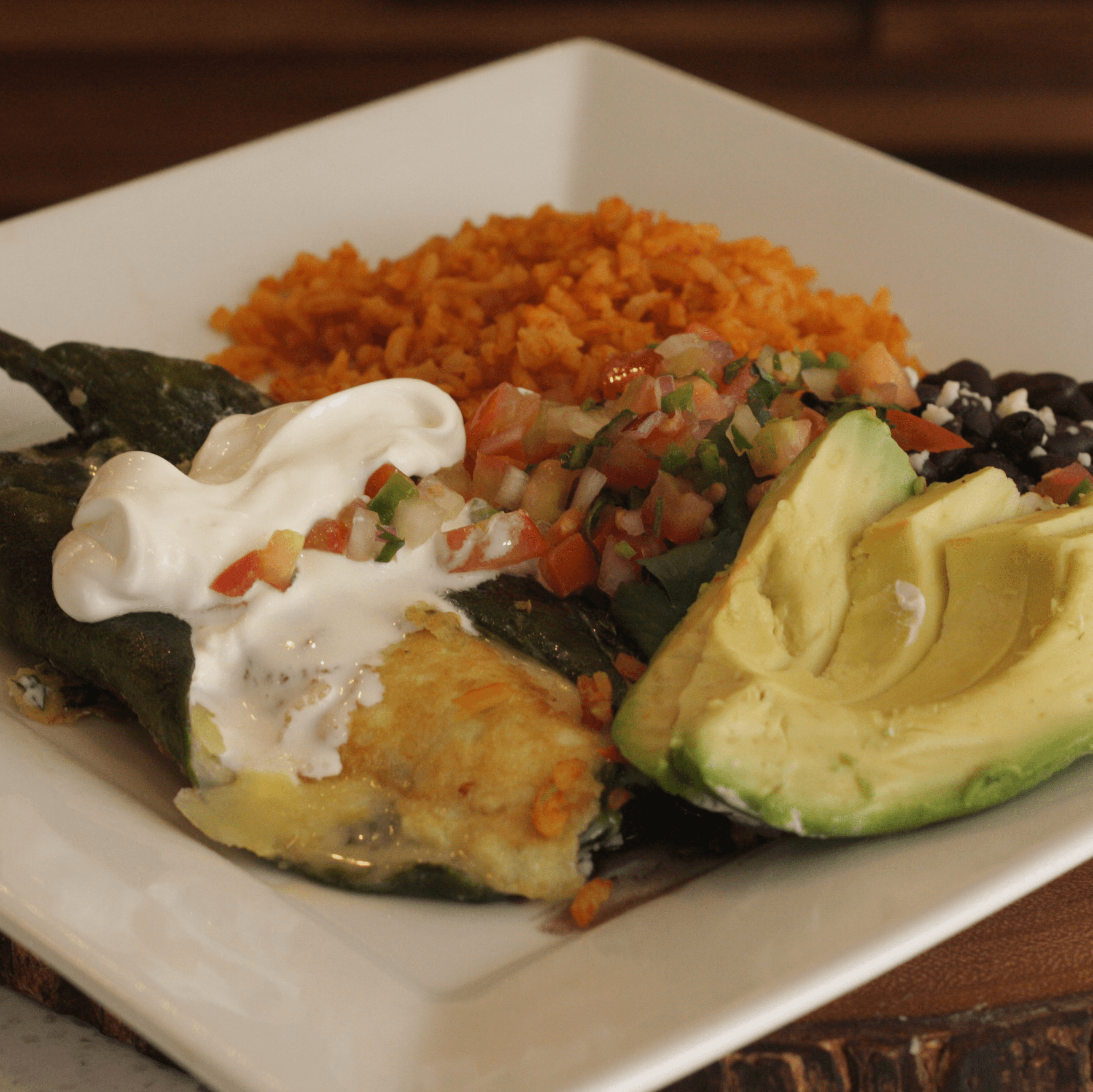 Chile relleno.