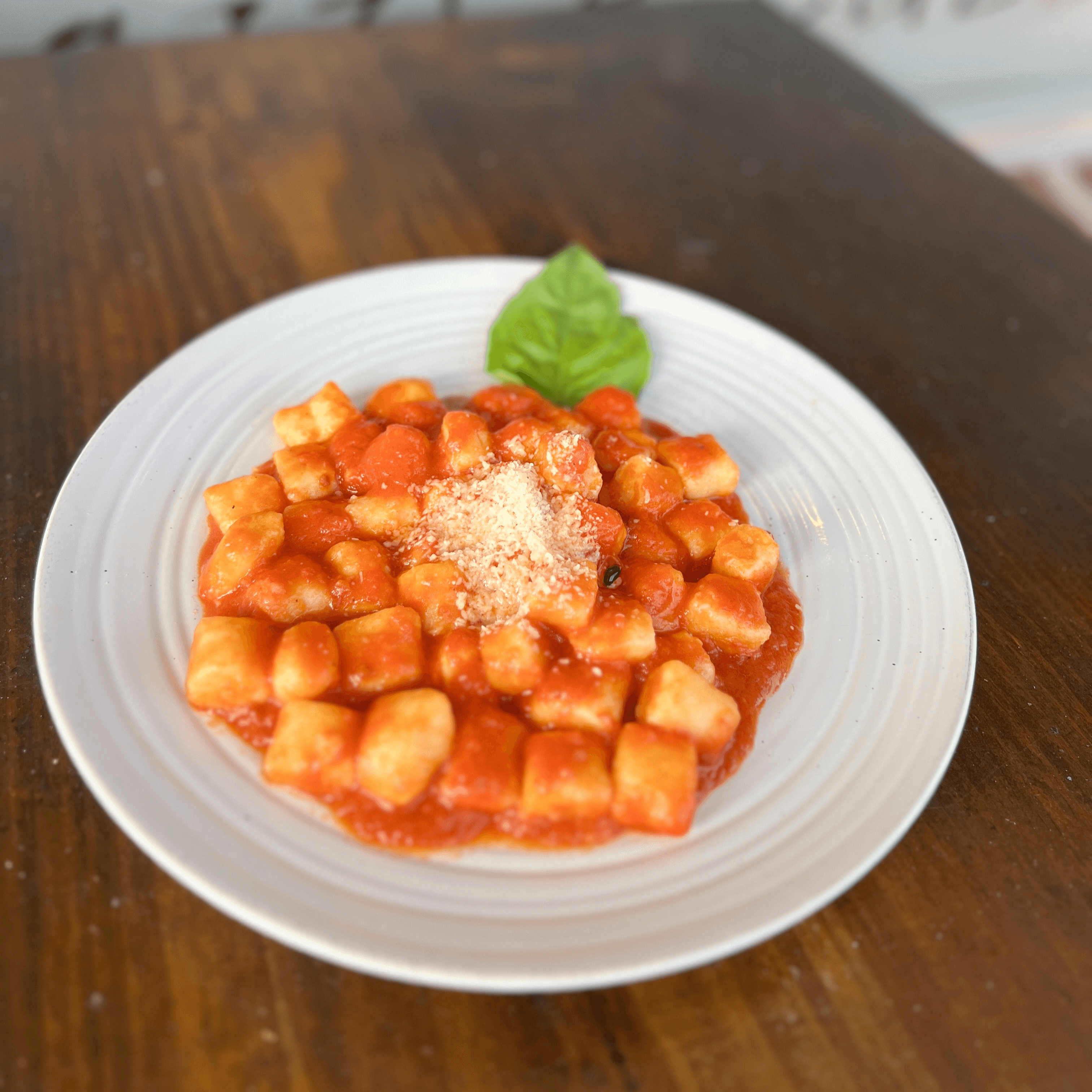 Gnocchi Pink Sauce.