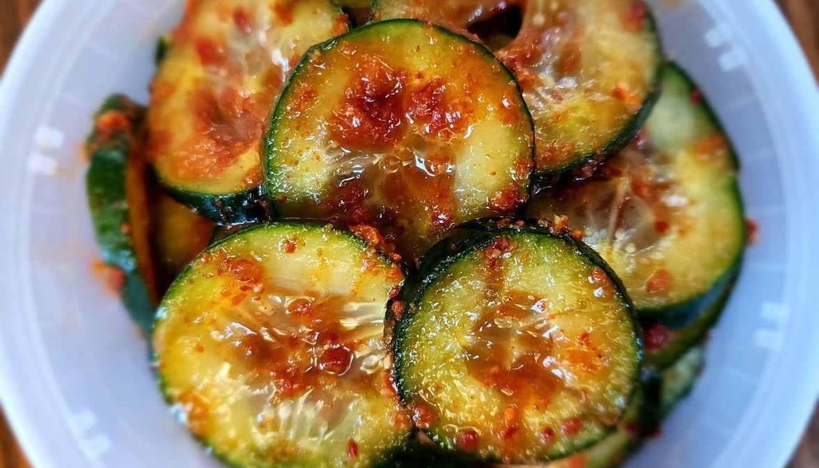 Cucumber Kimchi.