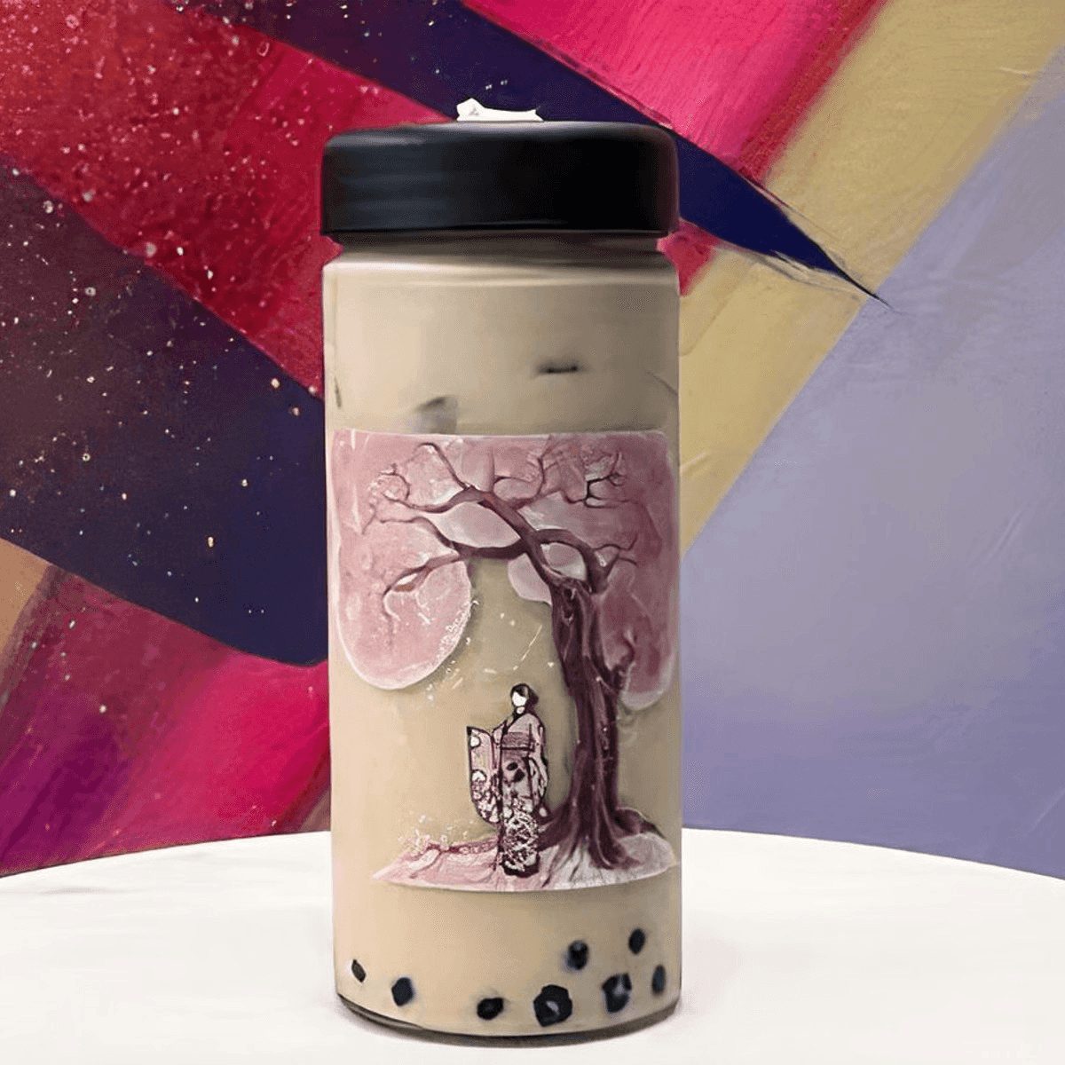 Jasmine Green Milk Tea.