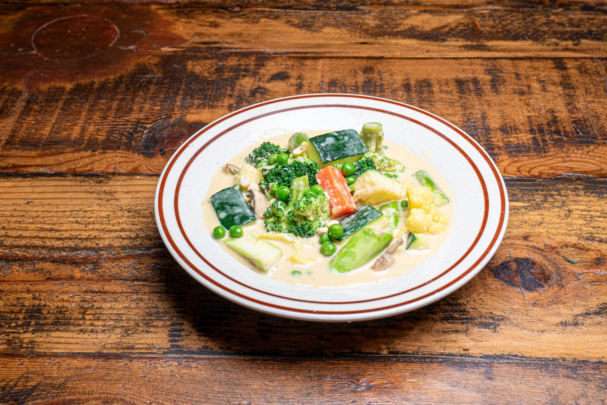 Mixed Veggie Coconut Curry.