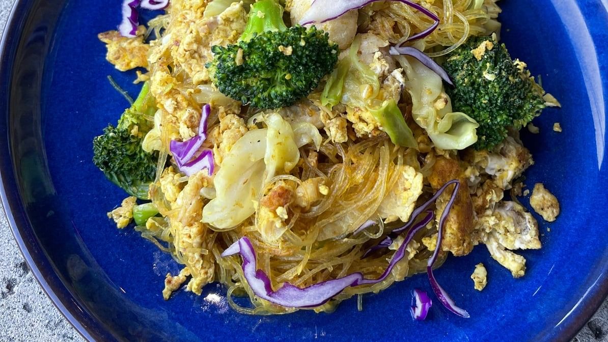 42. Platinum Singapore Style Glass Noodle.