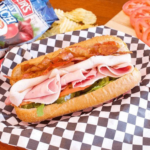 Jake's Club Sandwich.