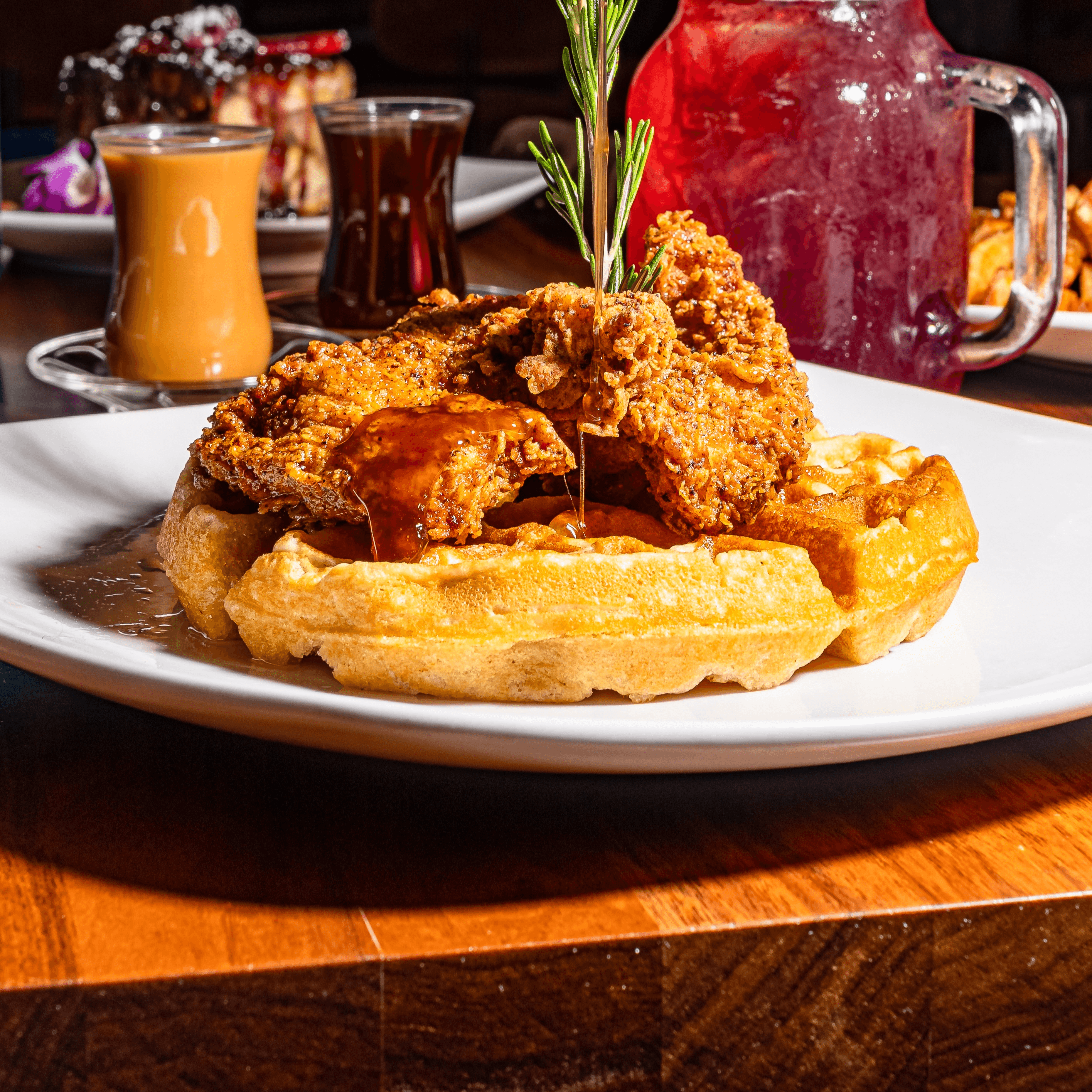 Haus Chicken N' Waffle.