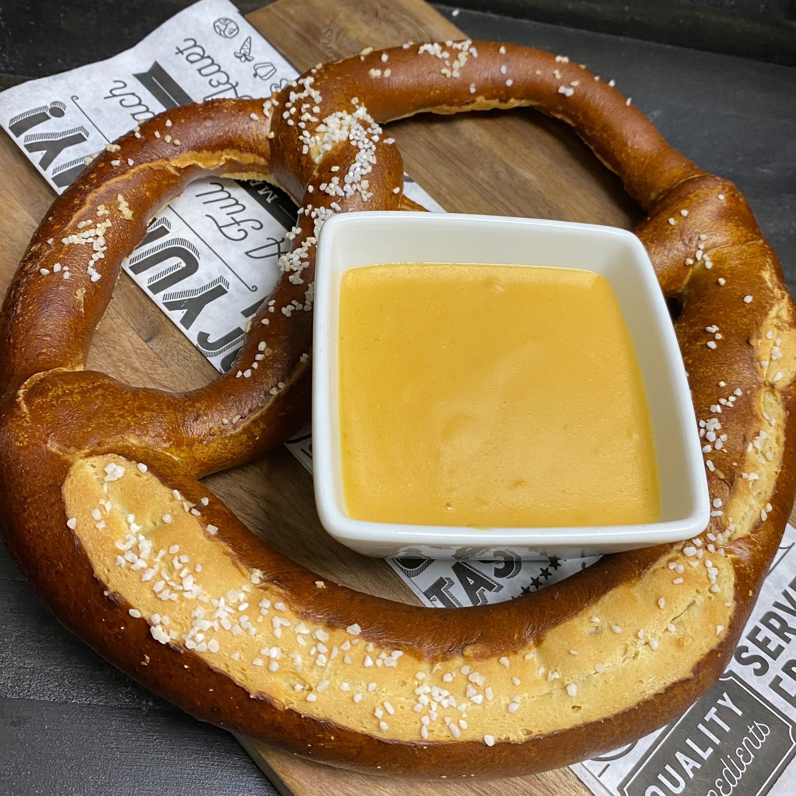 Bavarian pretzel.