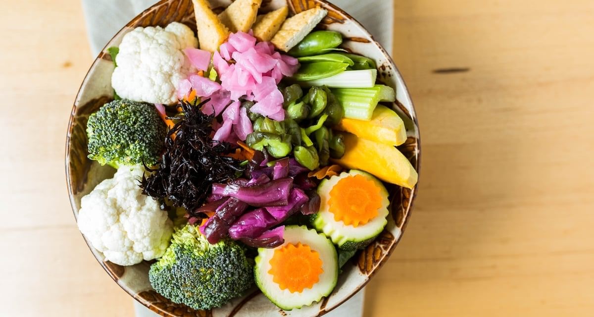 Veggie Chirashi Special.