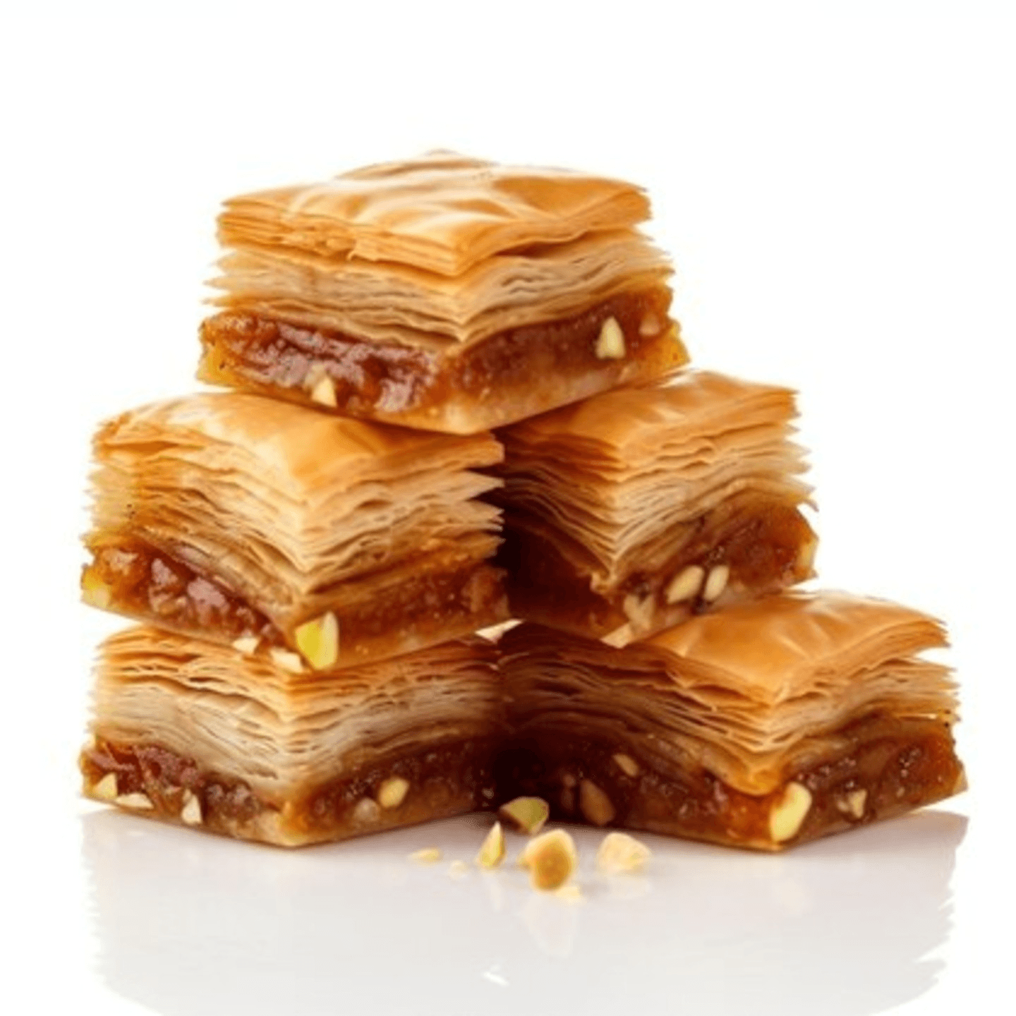 House-made Baklava prepared fresh in our kitchen 