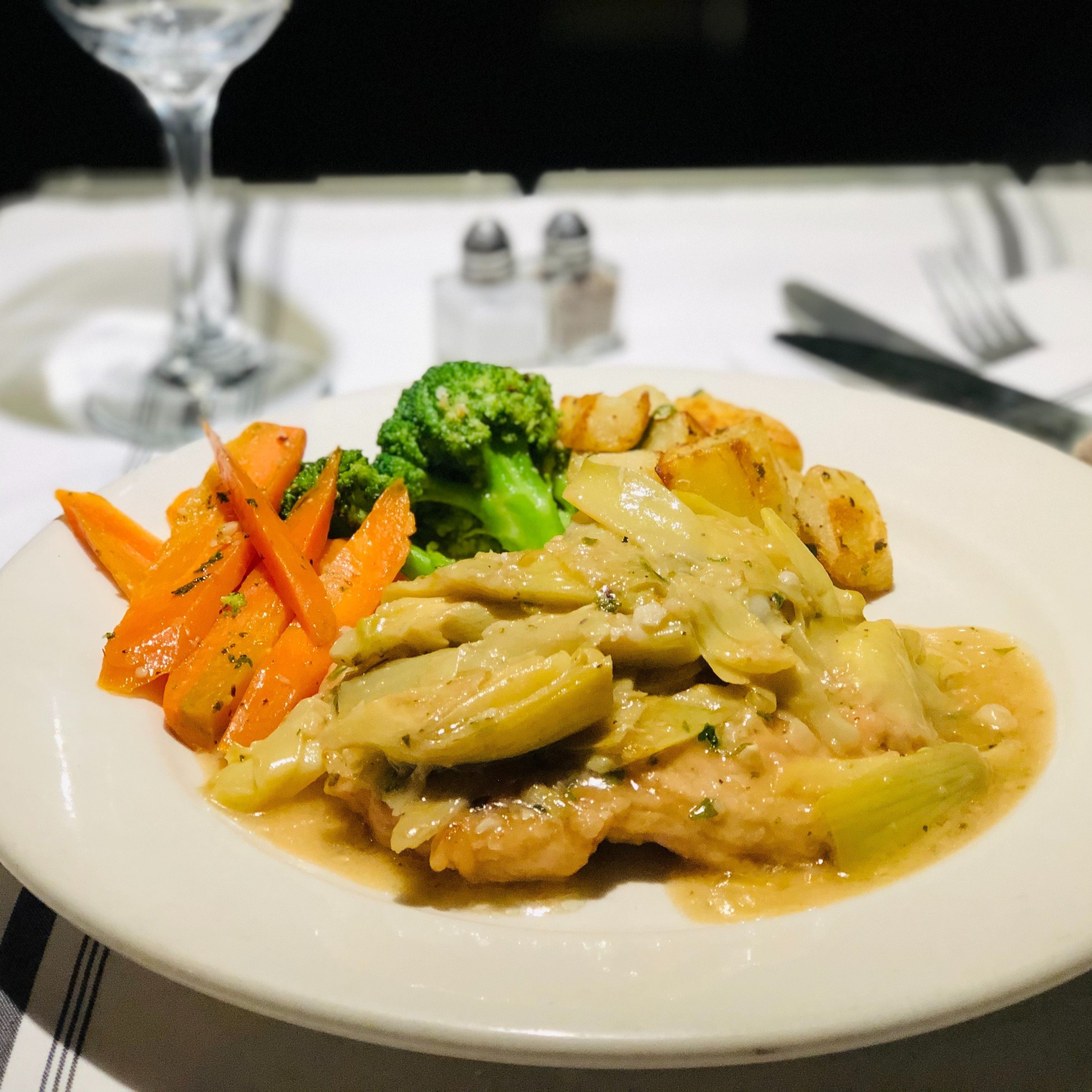Pollo Al Carciofi.