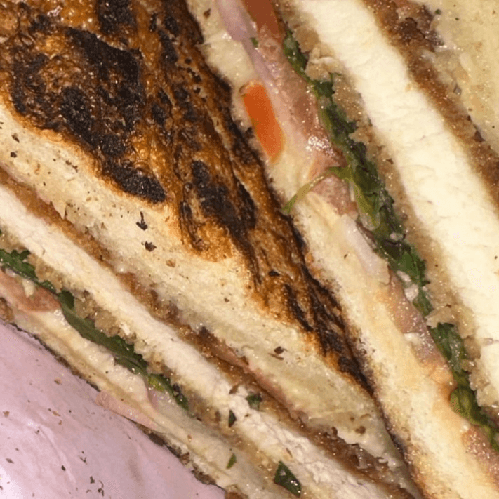 Caesar Cutlet Panino.