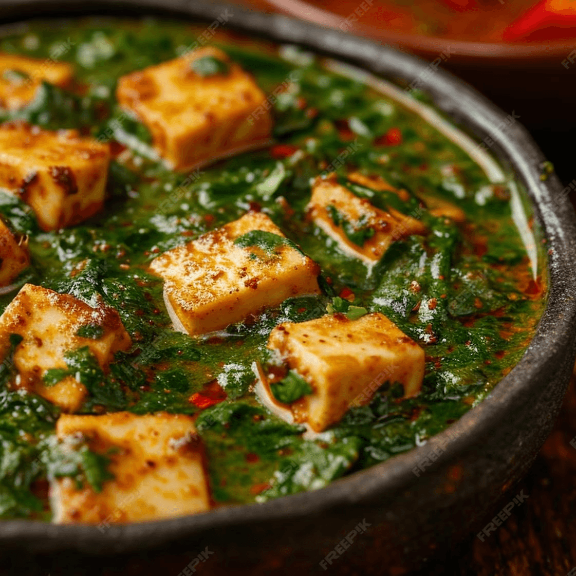 Palak Paneer.