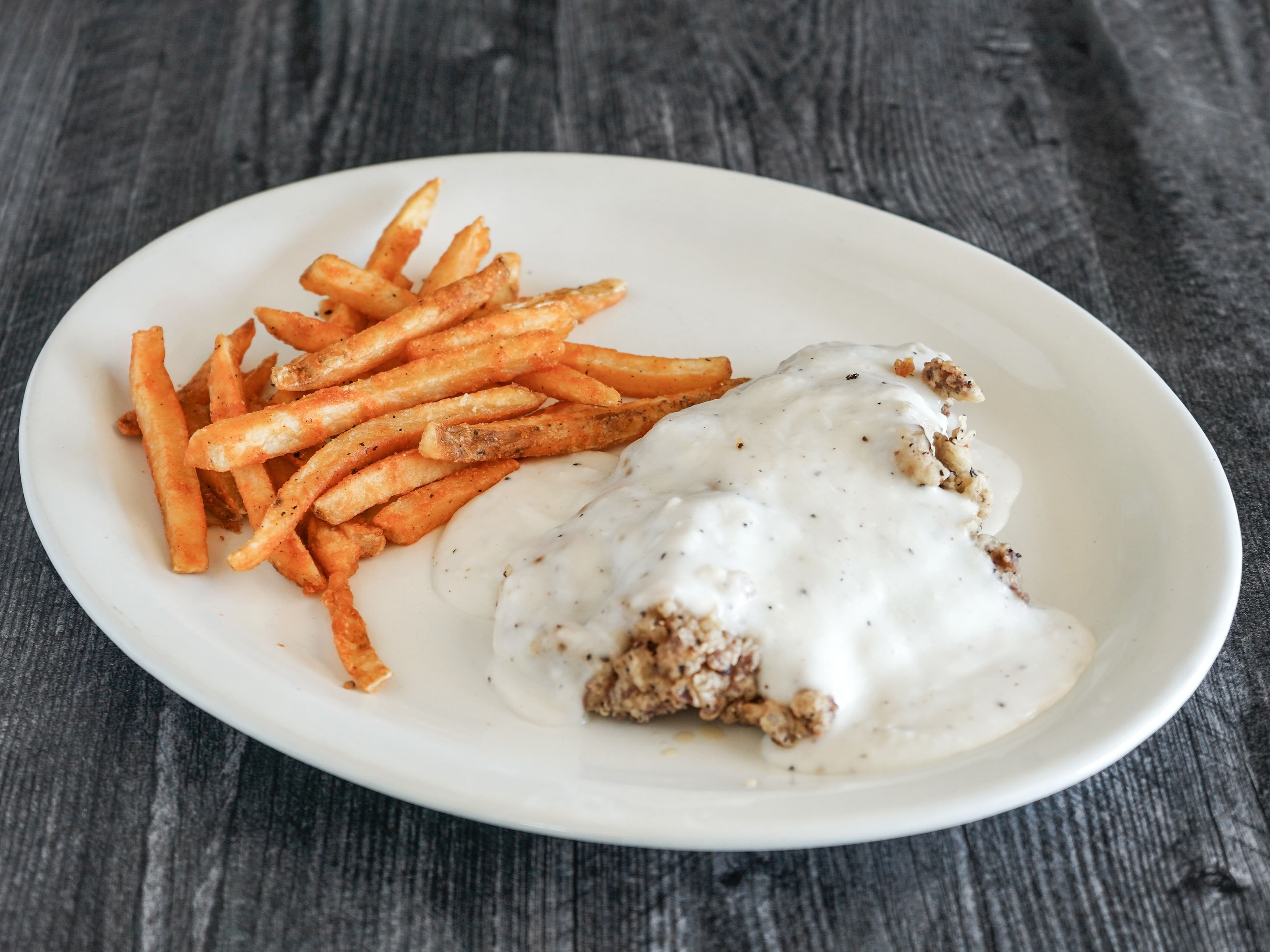Chicken Fried Steak 1/2.