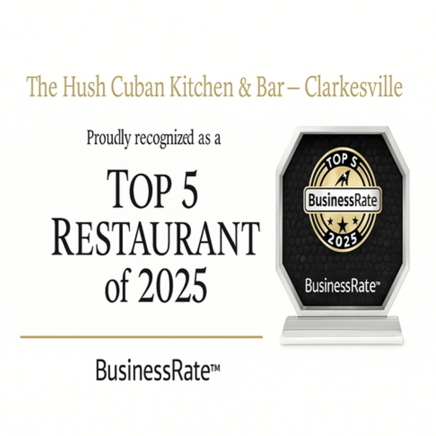 Top 5 Restaurant of 2025