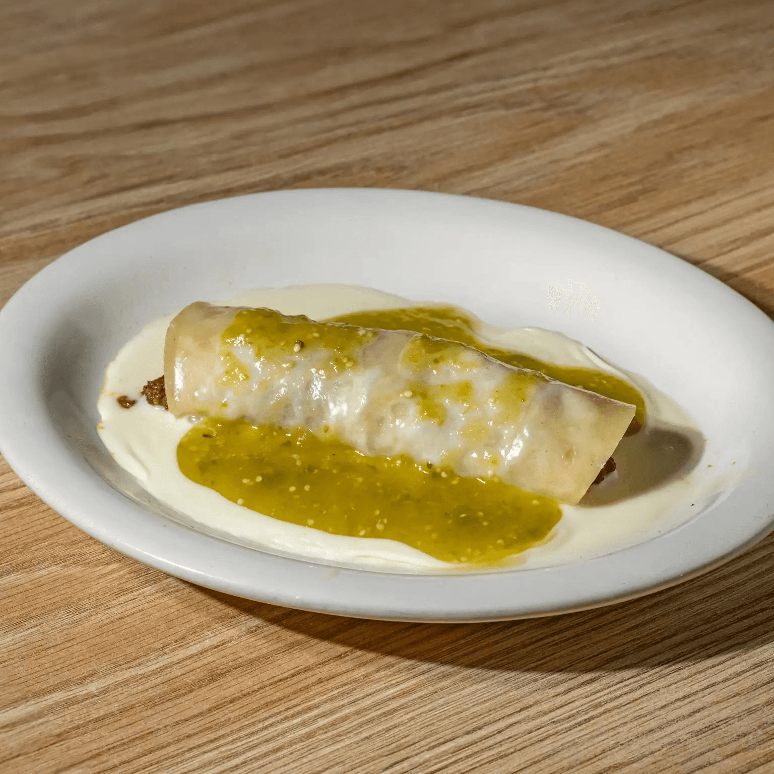 Enchiladas Verdes.