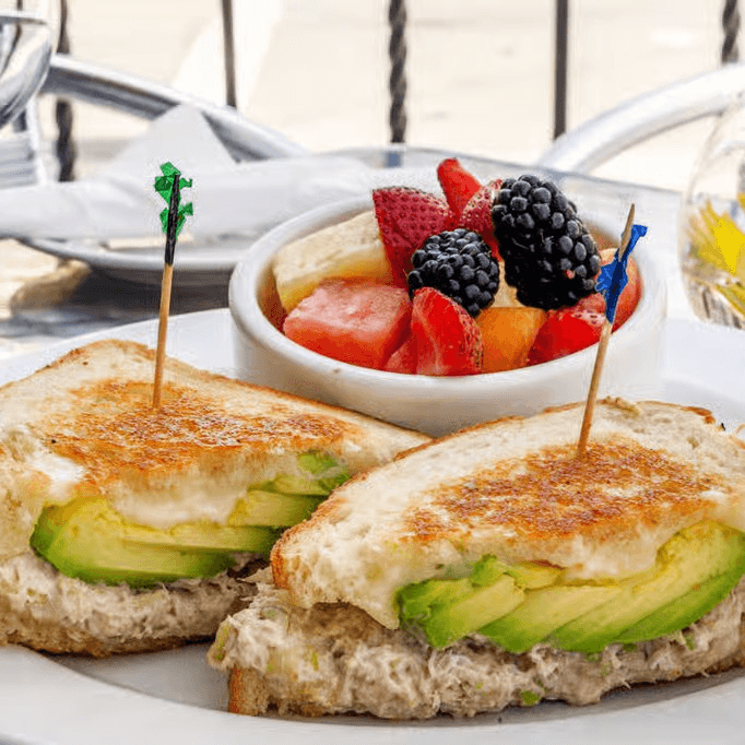 Crab Salad Sandwich.