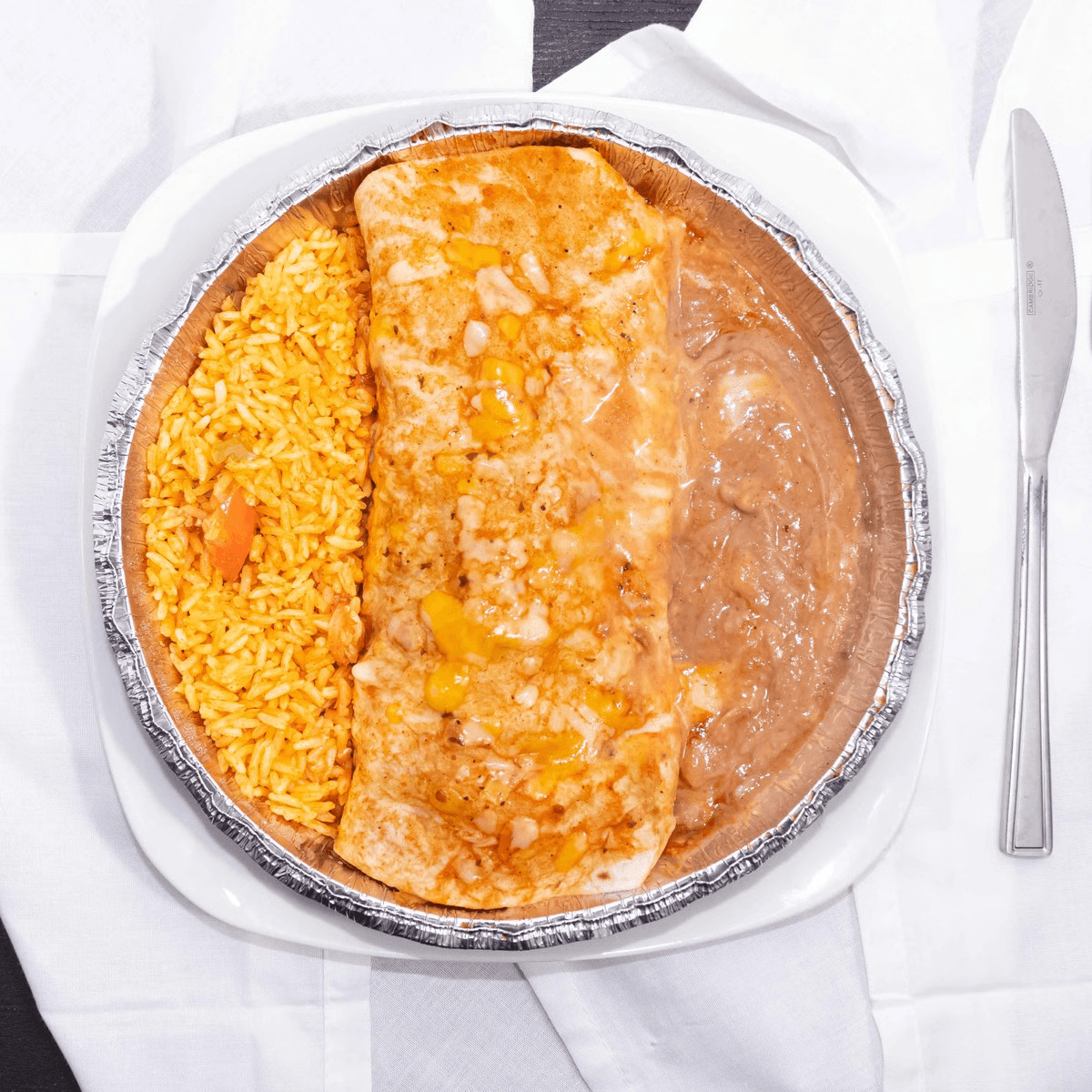 Mexican Wrap Burrito.