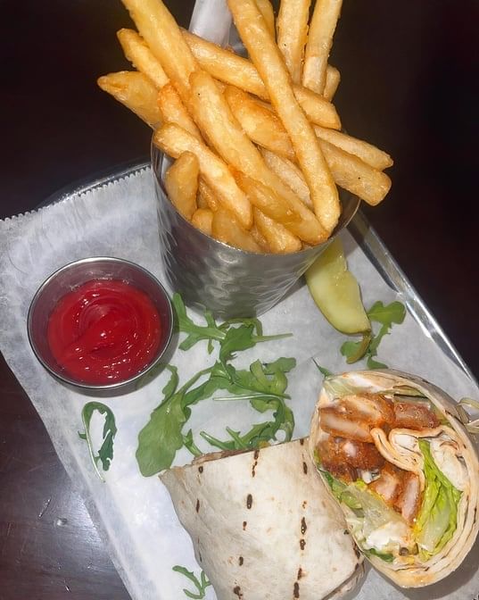 Buffalo Chicken Wrap.