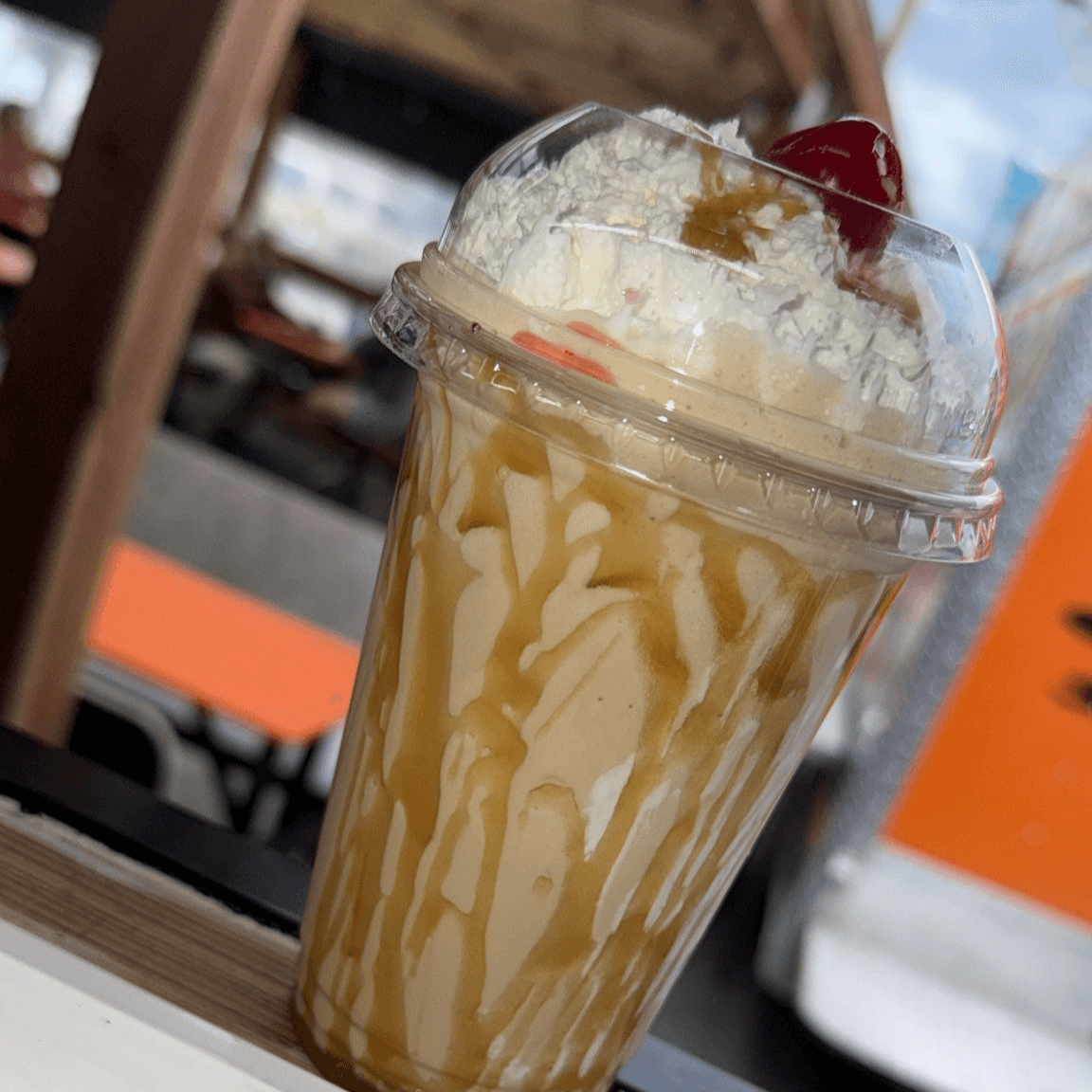 Caramel Coffee Shake.