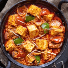 Kadhai Paneer.